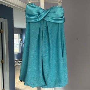 Blue Sparkly Formal Dress